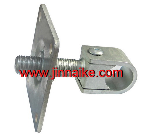 Adjustable Heavy Duty Weld-on Gate Hinge with Round Plate