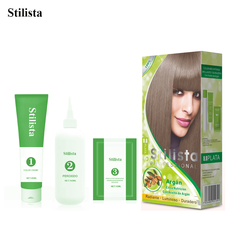 OEM ODM 80ml*2 Home Use Permanent Hair Color Cream