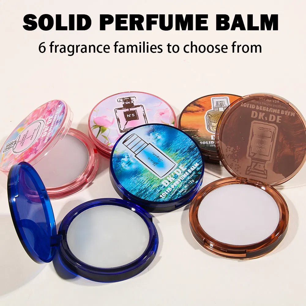 6 Styles Refresh Rose Fragrance Gel Solid Perfume Balm