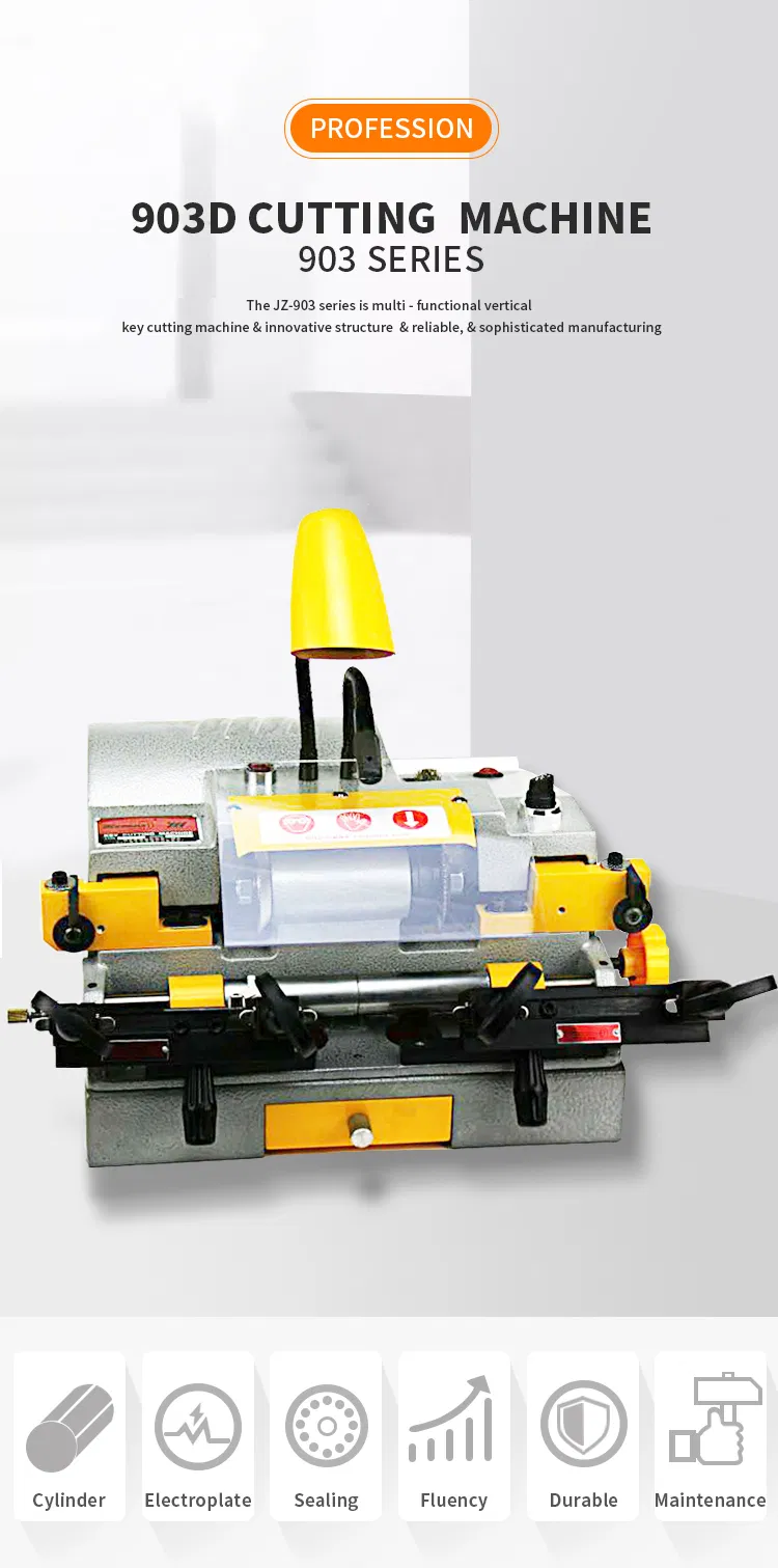Key Cutting Machine for Door Key Blank Key Cutting Hardware