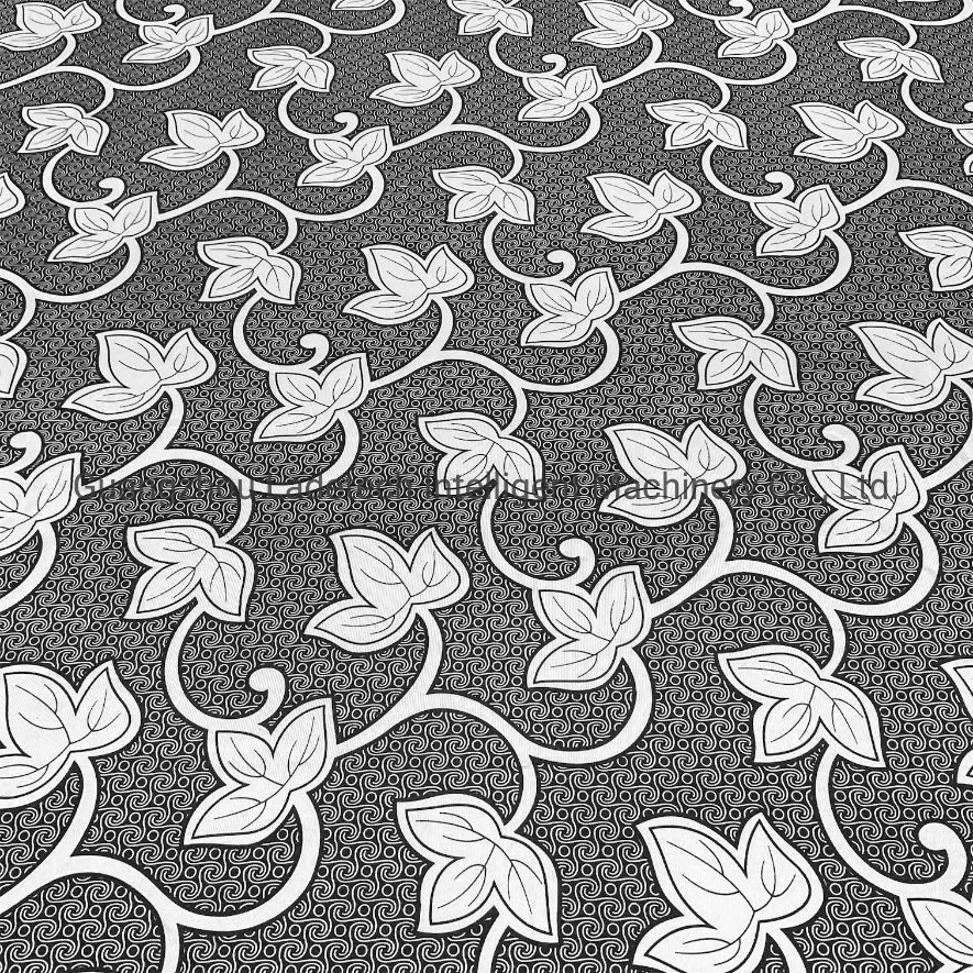 60-80 Grams Breathable Mattress Printed Polyester Tricot Knitted Fabric