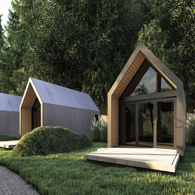 Light Steel Prefab Building Tiny House Camping Cabin