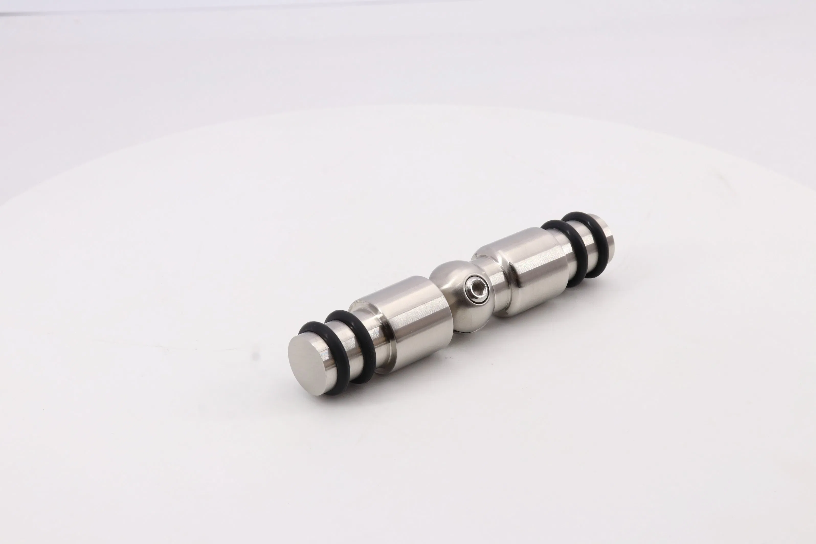 Premium 304 Stainless Steel Bathroom Partition Connector for Tubes