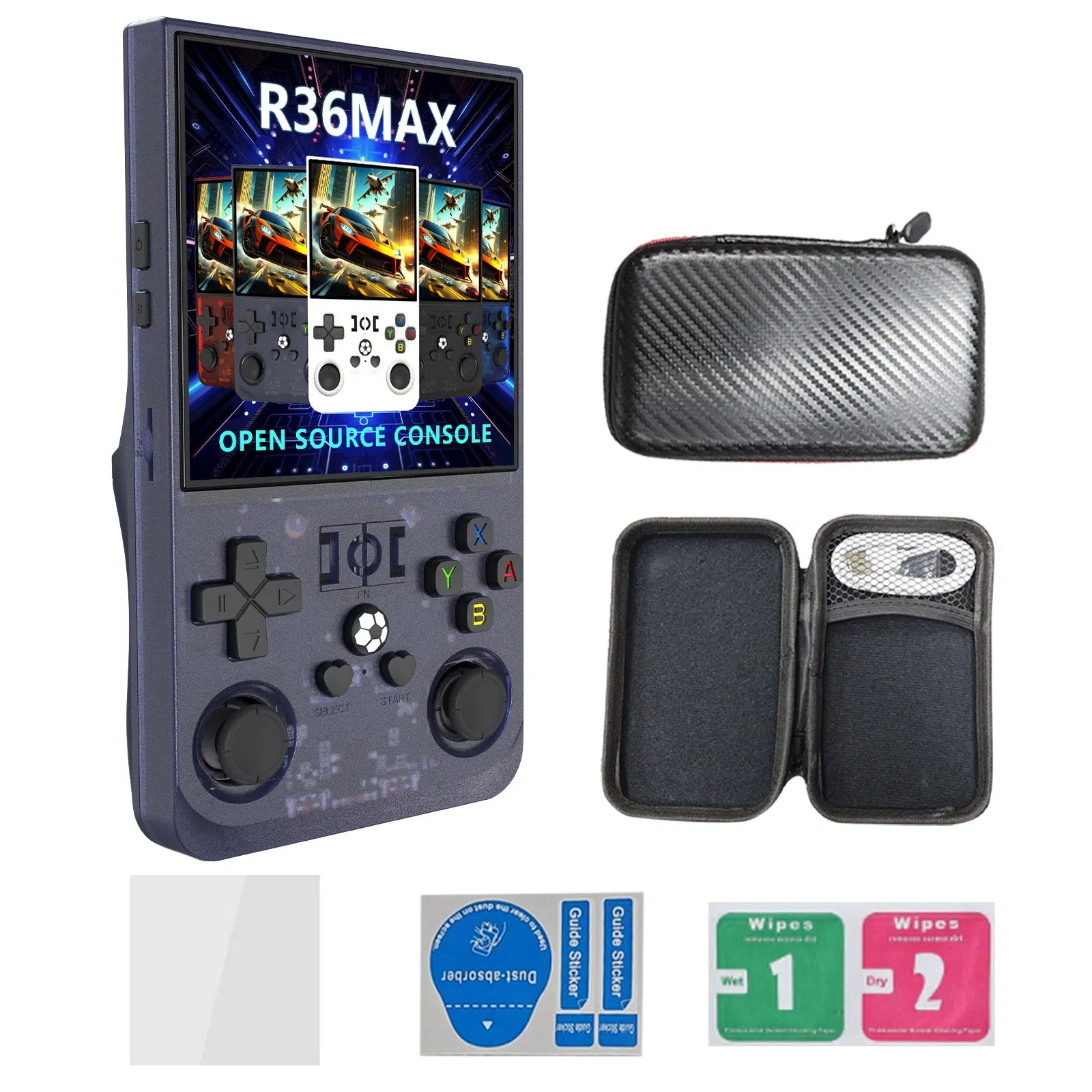 Портативная консоль R36 Max с 64G картой