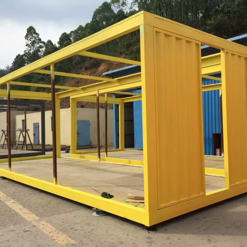 Prefabricated Container Foldable House Prefab Container Prefab Tiny House with High Quality