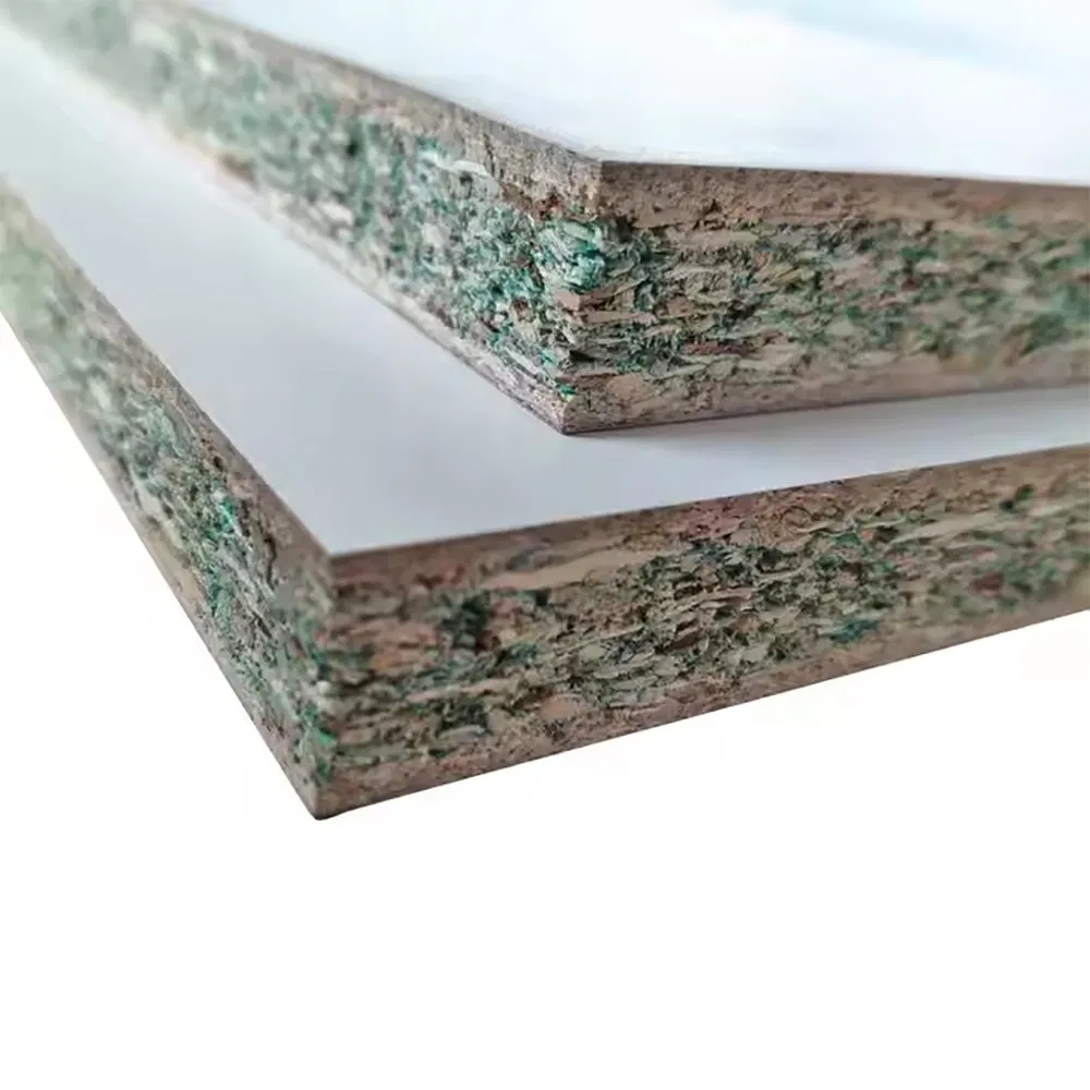 Hot Selling Wholesale  Finished Melamine Moisture Resistant Particle Board