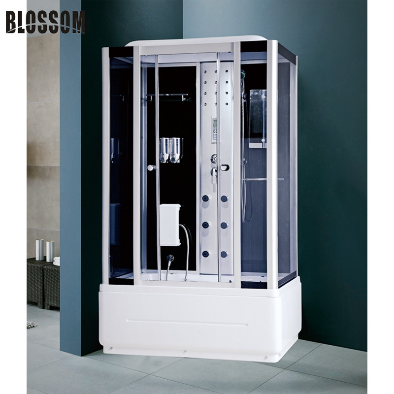 Bathroom Glass Comptuterized Cabin House Enclosure Steam Shower with Ozone