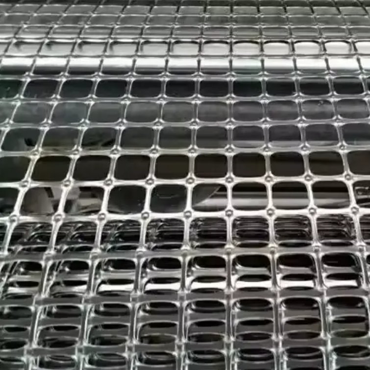 Plastic Road Geo Grids PP Biaxial Geogrid 20-200kN for Road Reinforcement