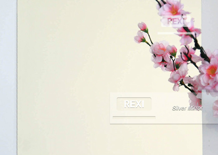 Premium Double Coated Clear Silver Mirror Glass for Elegant Interiors