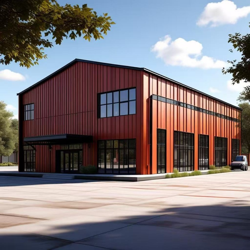 Custom Versatile Durable Steel Structure House with Good Quality for Aircraft Hangar Warehouse Hotel