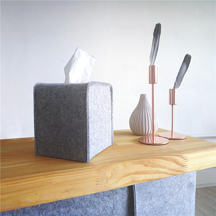 Environment-Friendly Felt Tissue Box for Promotion Gift