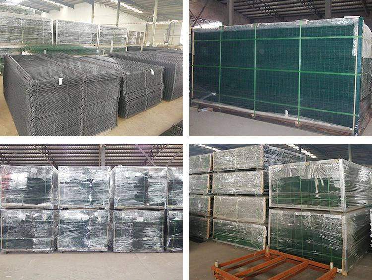 4.5mm 5.0mm PVC Galvanized Steel Wire Mesh Fence Airport Fence