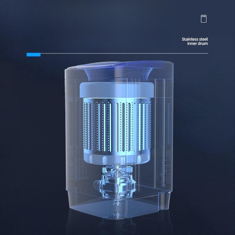 Wholesale Manufacturer Fully Automatic Washer-Dryer with Large Capacity Top-Loading Mini Washing Machine