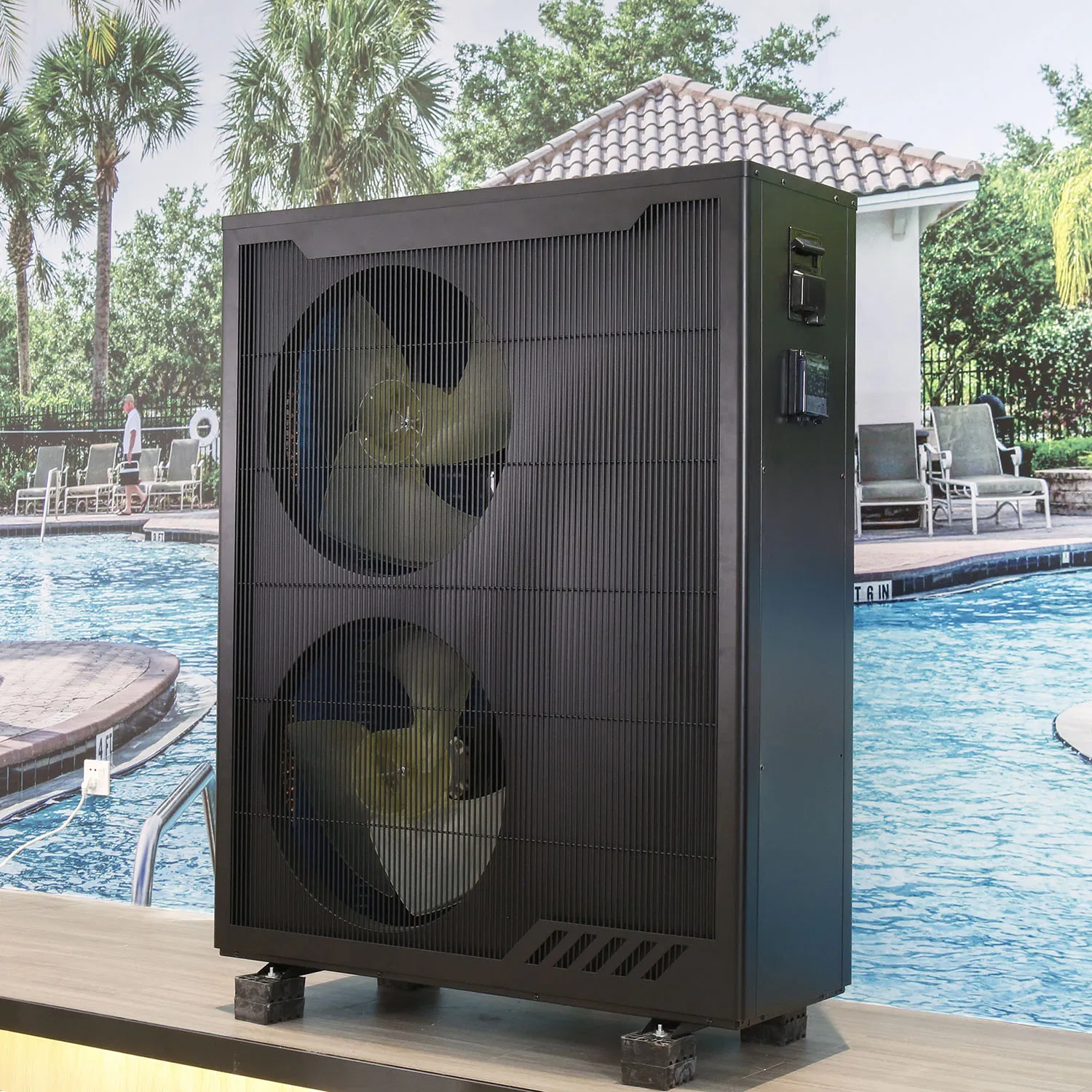 Chinese Factory R290 Swimming Pool Heat Pump Water Heating 40 Degrees