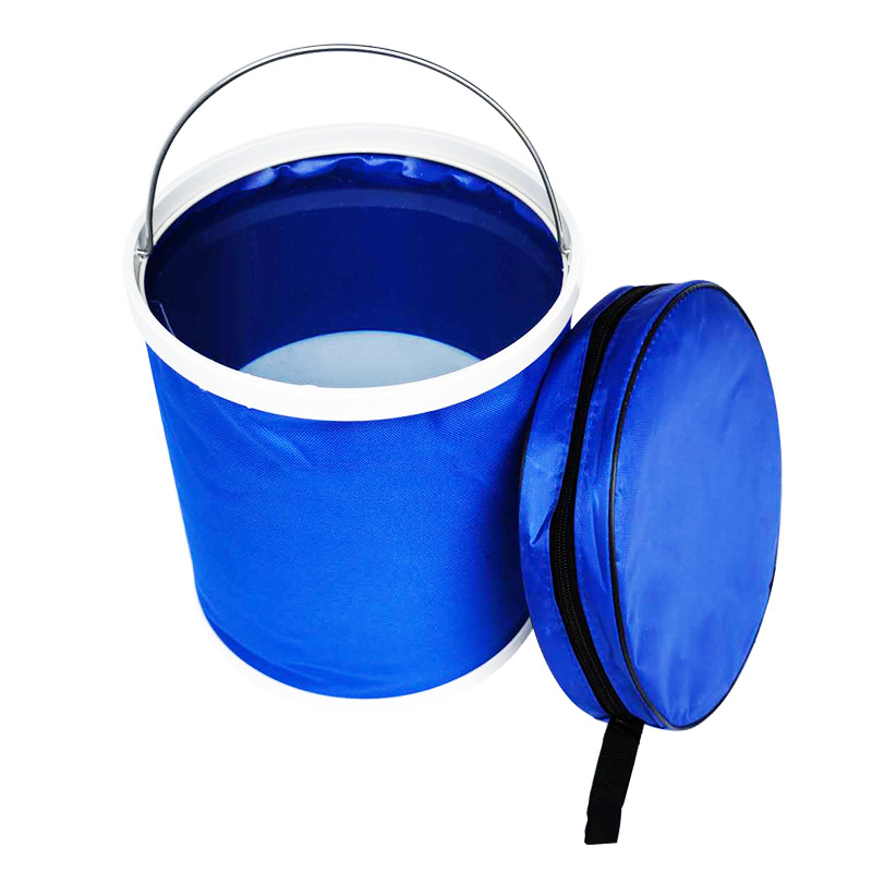 Promotional Hot Sale New-Style Portable PVC Multi-Function Folding Fishing Bucket Storage Container
