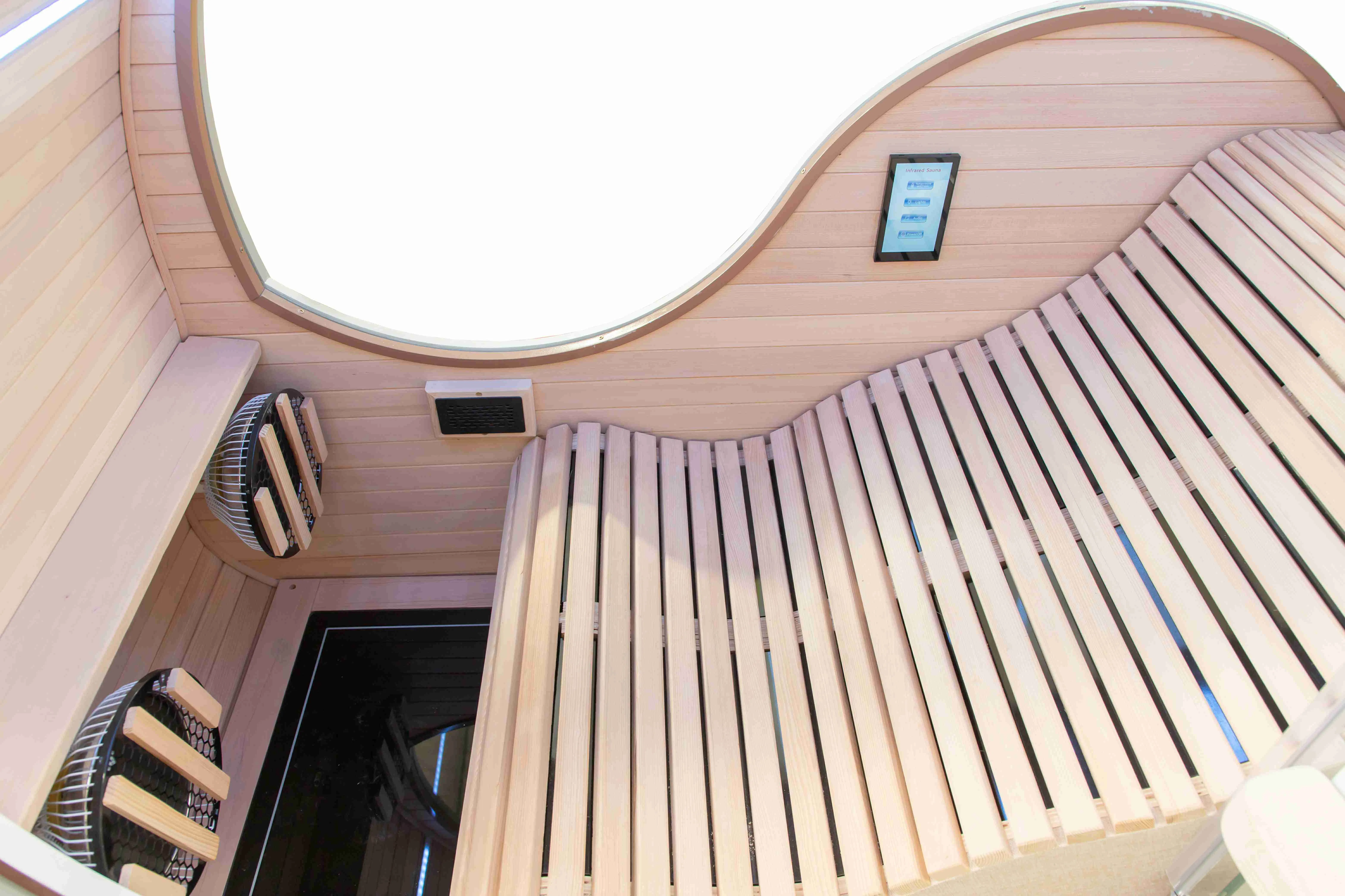 Infrared Low Emf Full Spectrum Sauna Home Use Oxygen Chamber