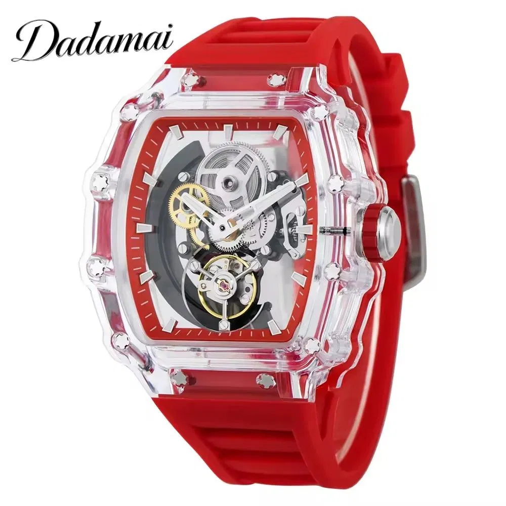 OEM Custom Logo Bugatti Luxury Skeleton Automatic Mechanical Reloj Watches for Men