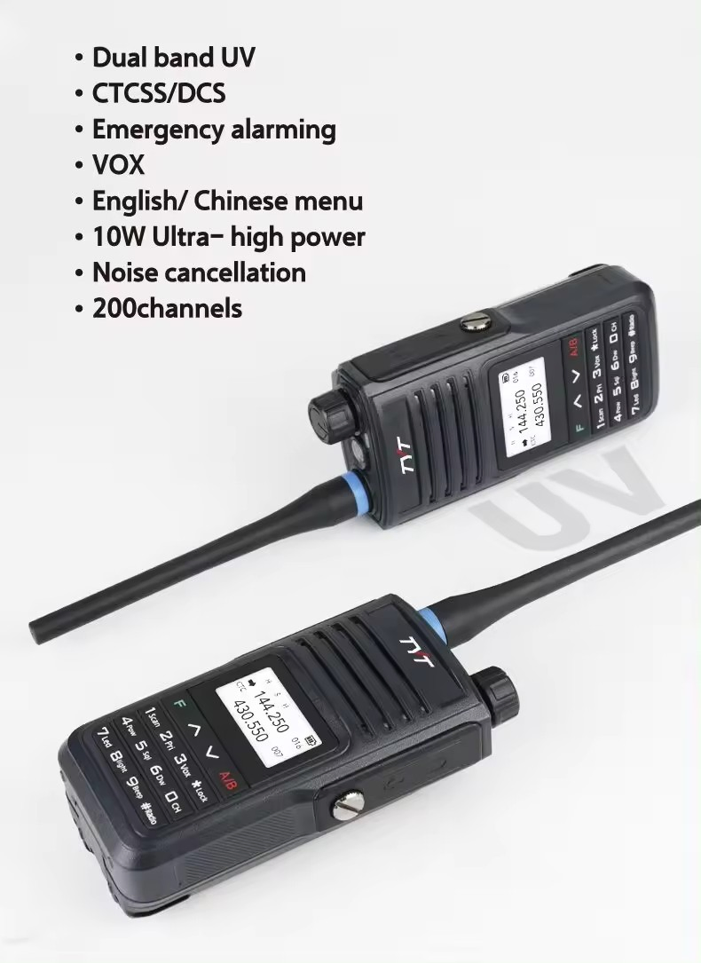 Tyt Th-UV99 IP68 Waterproof Dual Band Radio Walkie Talkie Radio