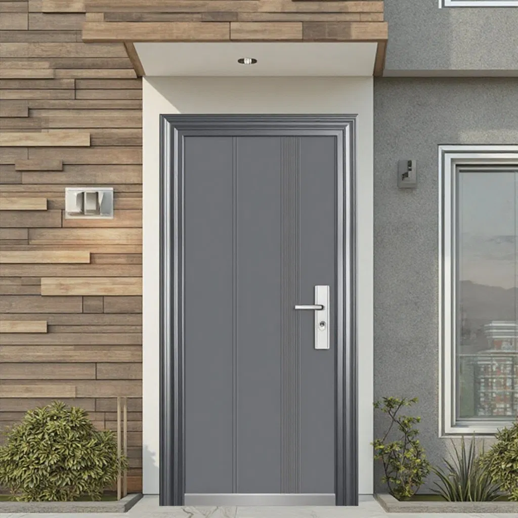 Стальная бронированная входная дверь Pivot Metal