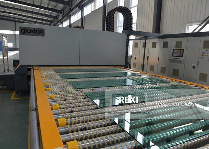 3mm-19mm flat/curved Architectural Building Tempered Toughened Glass