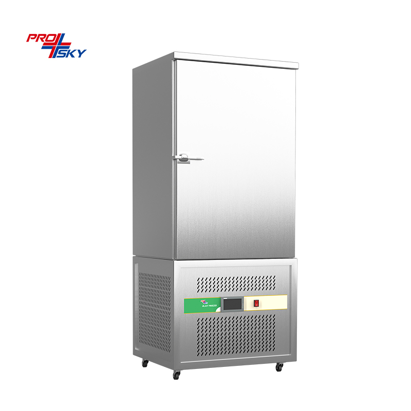 Compact Blast Freezer Ice Cream/Meat/Fish/Chicken Chiller-40 C 150 L 220L Trolley