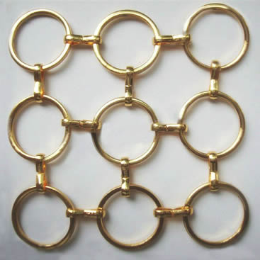 Handmade Stainless Steel Metal Ring Mesh
