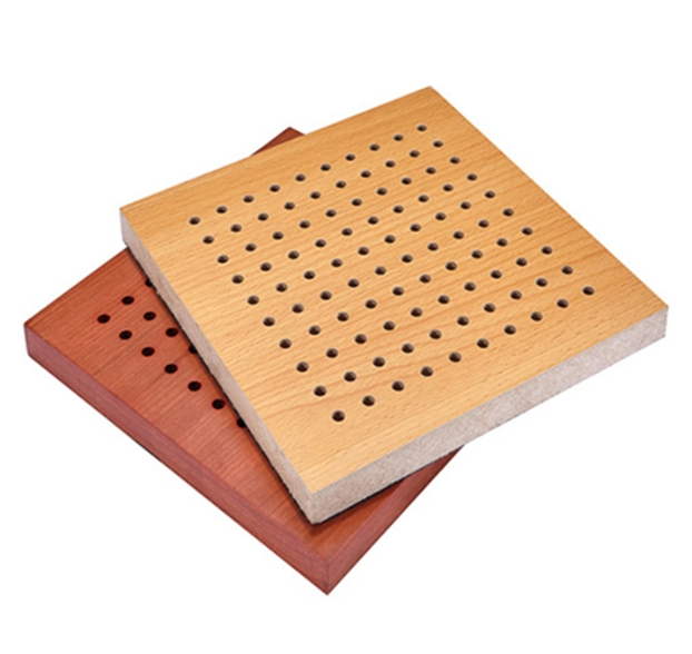 Art Exhibition Building Material Sound-Proof Wall Covering Panels Perforated Acoustic Panel