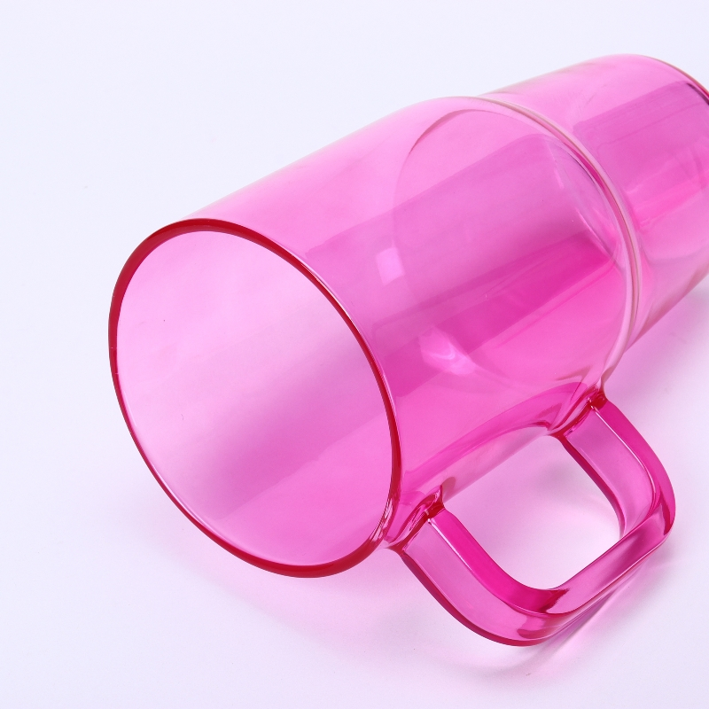 Кружка из боросиликатного стекла 600 мл с ручкой