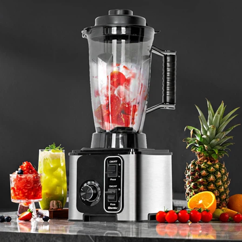 Household Large-Capacity Stainless Steel Blender/Juicer/Food Processor with High Speed