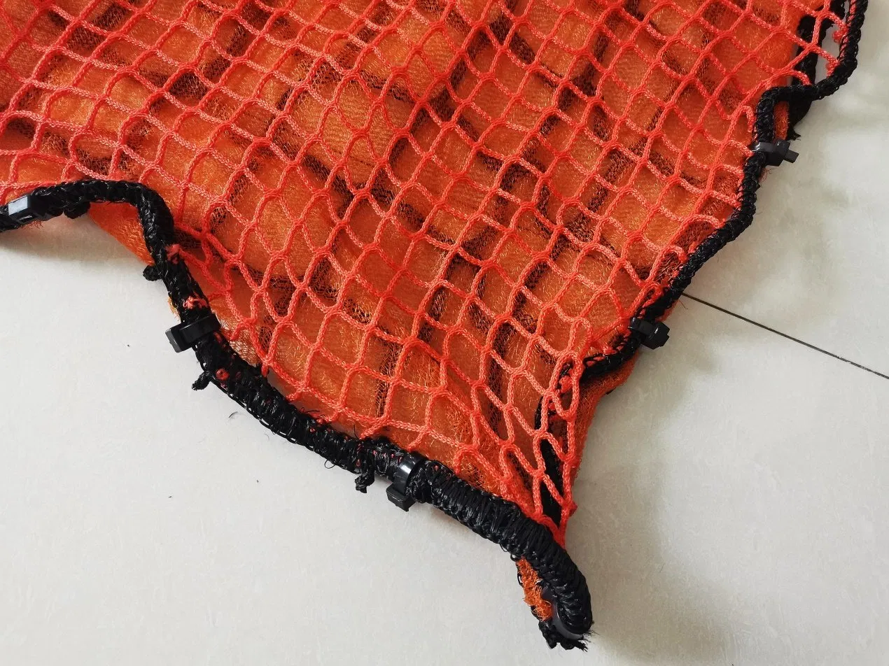 Three Layer Knotless Safety Scaffolding Net