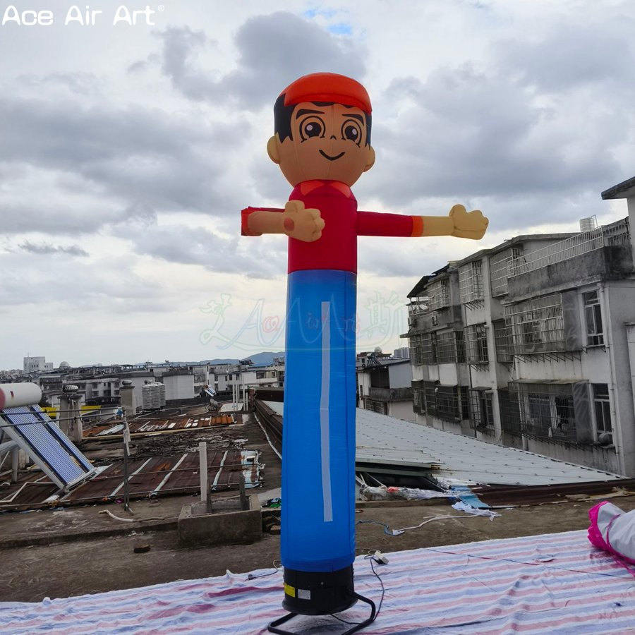 3mh Inflatable Waving Boy Sky Dancer Tube Man for Store Promotion and Welcoming Guests