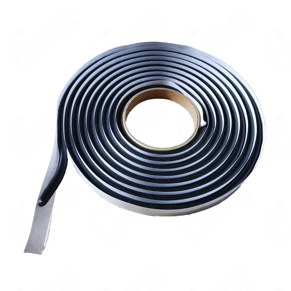Customized Butyl Sealants & Adhesives Strip Rolls with Square and Round Shape