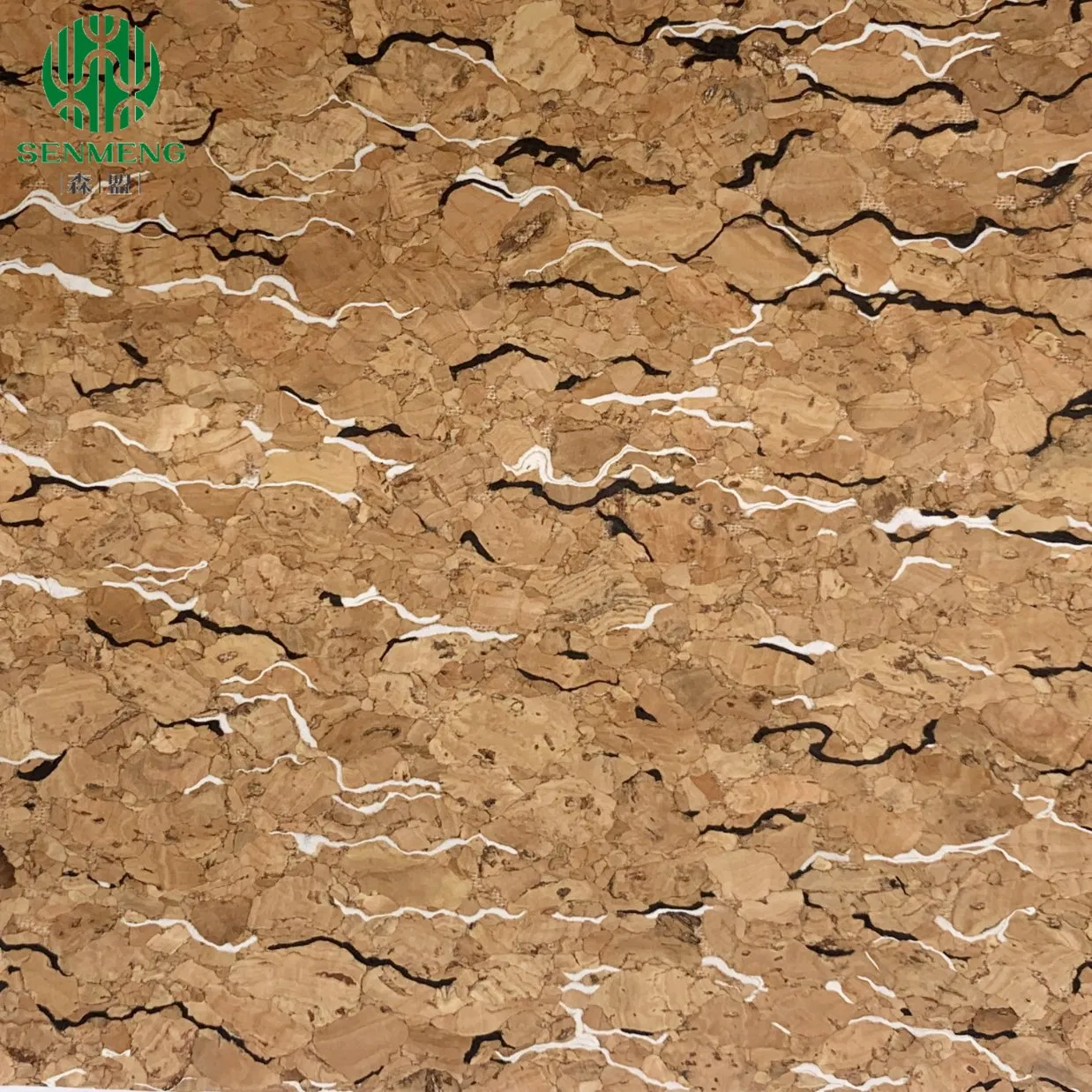 Cork Fabric Natural Eco Friendly Custom Design for Decoration and Crafts