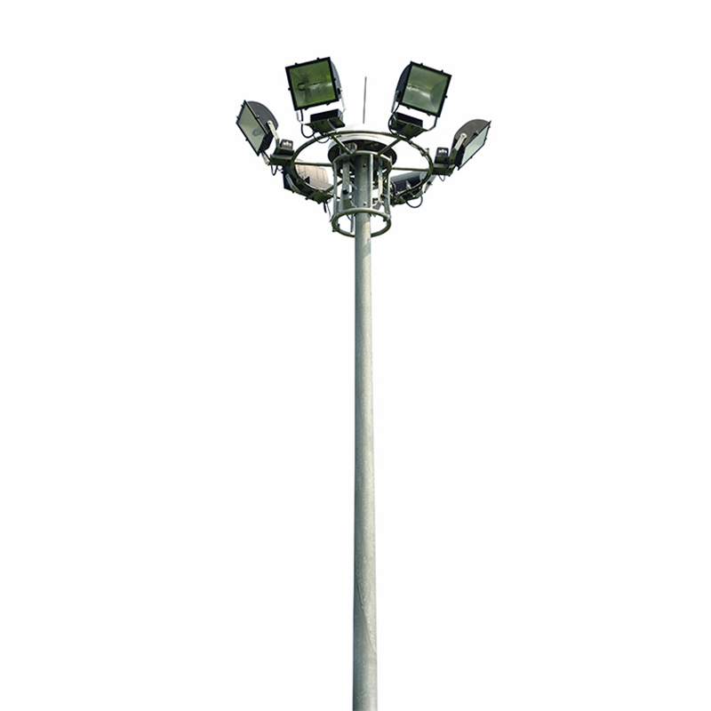 Hepu Solar Lamp Pole Steel Pole High Mast