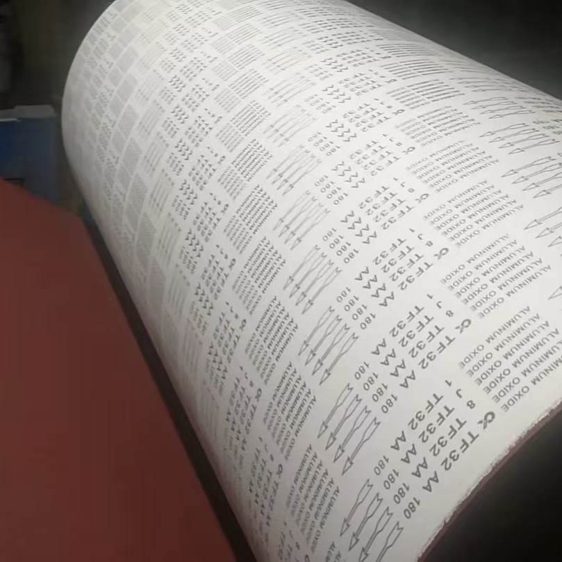 Anti-Clogging Sanding Paper Cloth Roll on Metal with Flexible Backing