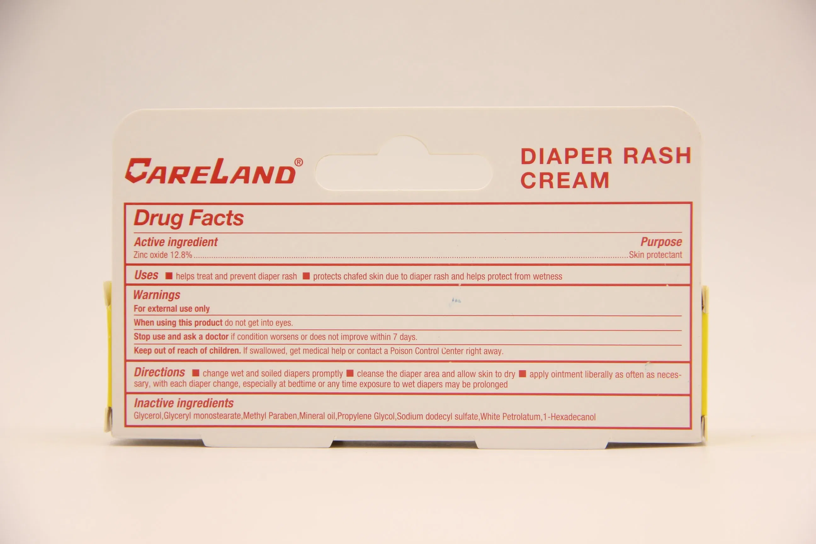 Wholesale Baby Care Products Medicated Zinc Oxide Diaper Rash Cream