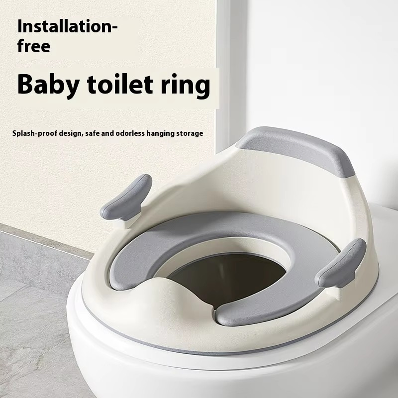 Children's Toilet Seat, Toilet Seat, a Portable Splash-Proof Toilet Suitable for Kids