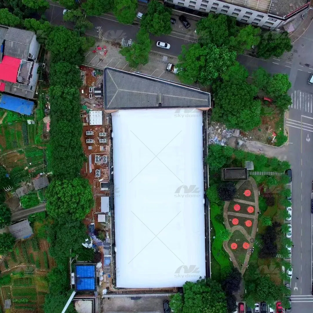 High-Capacity Inflatable Dome for Complex Sports