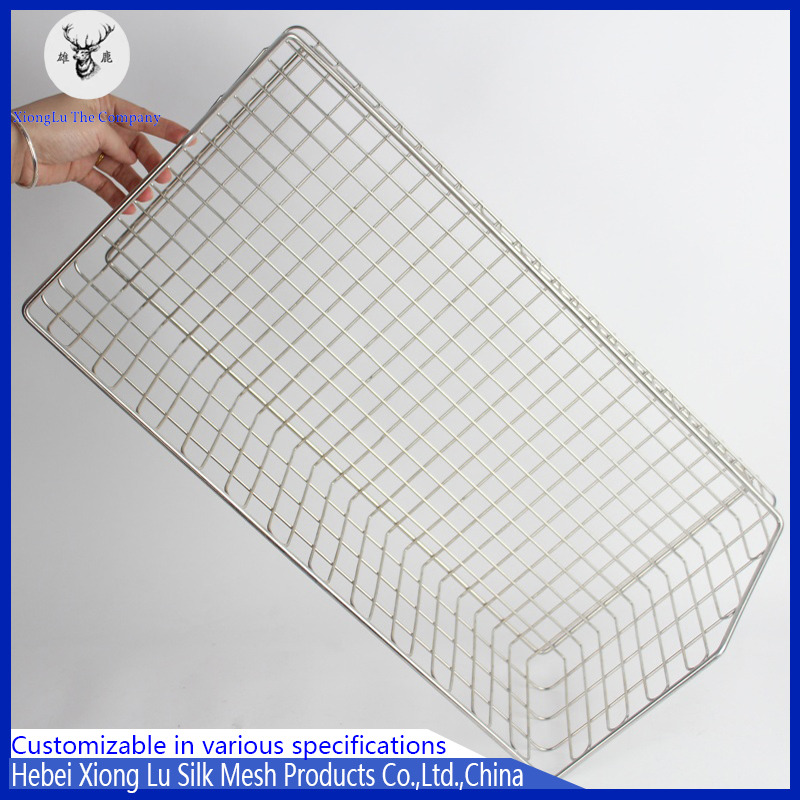Stainless Steel Mesh Basket Mesh Basket Disinfection Basket