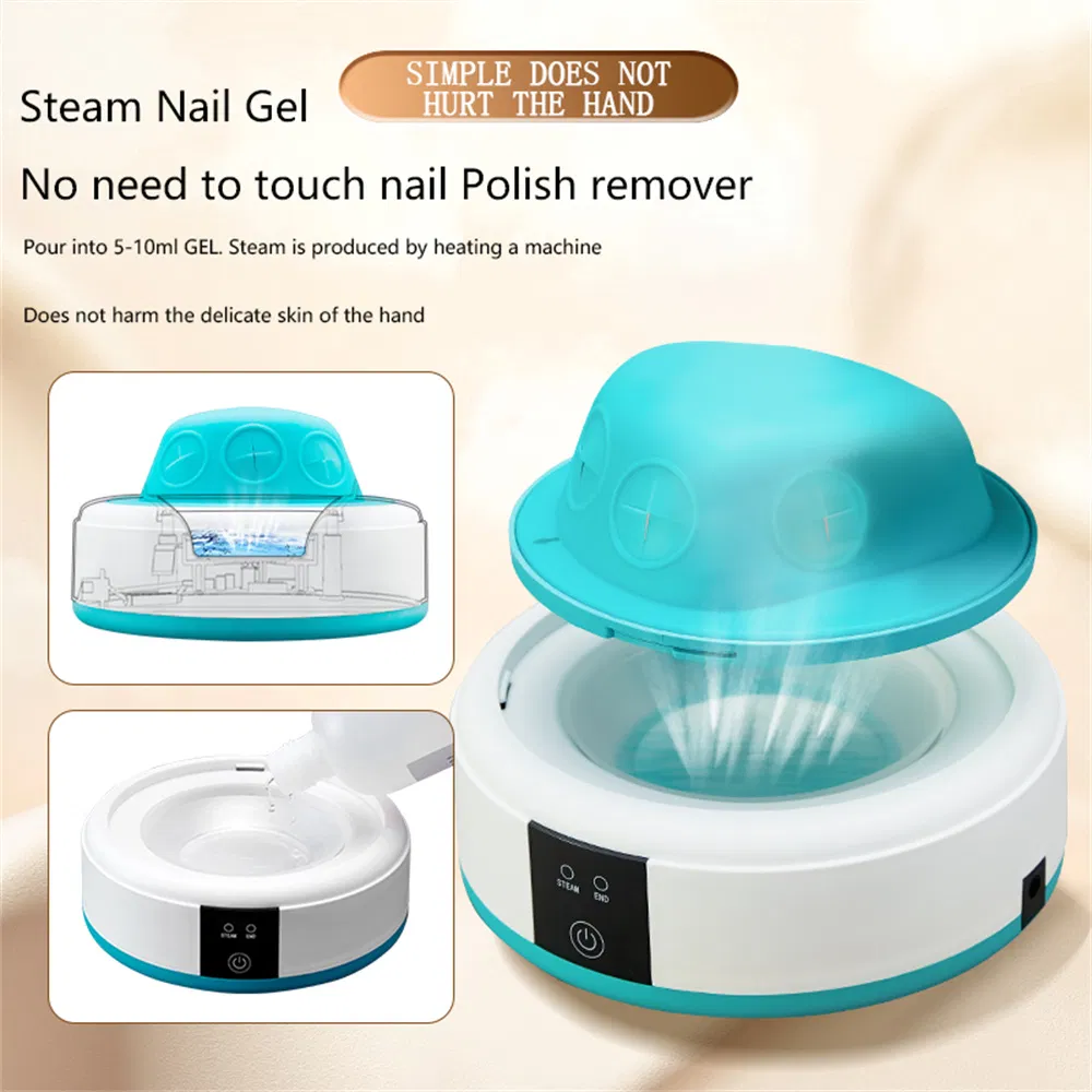 Nail Shop Special Steam Nail Remover Hand Nail Polish Remover Glue Painless and Not Hurt Hand Phototherapy Electric Nail Removal Tool