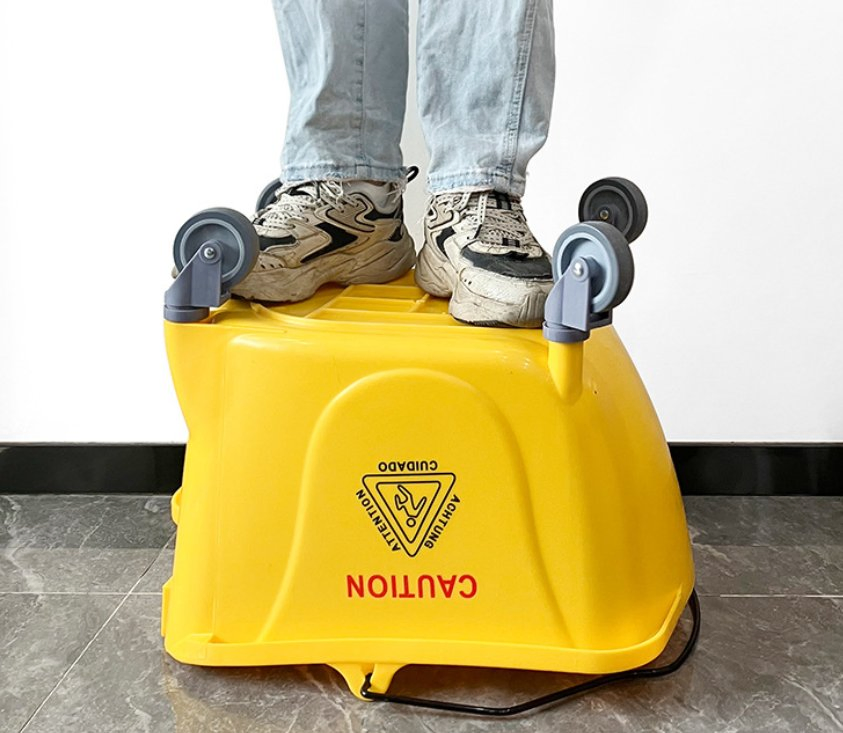 Hot Selling Industrial Mop Bucket Hand-Free Mop Water Extraction Cart