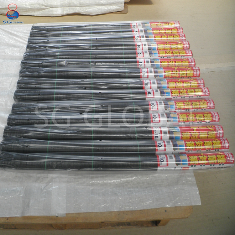 Wholesale Durable 5oz UV Treated Black PP Woven Weed Block Fabric