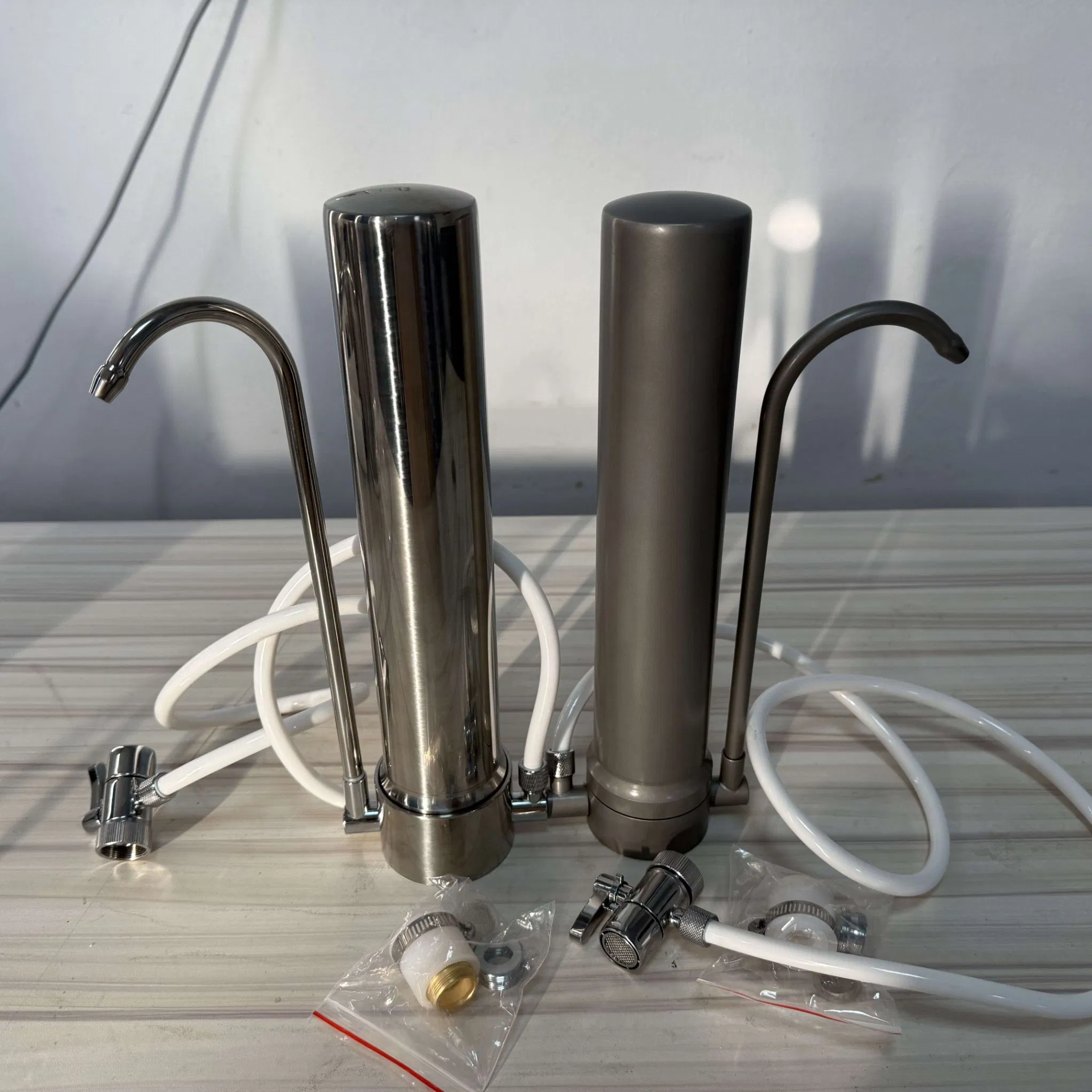 Desktop Table Single Stage Normal Water Only Stainless Water Filtration Purifier