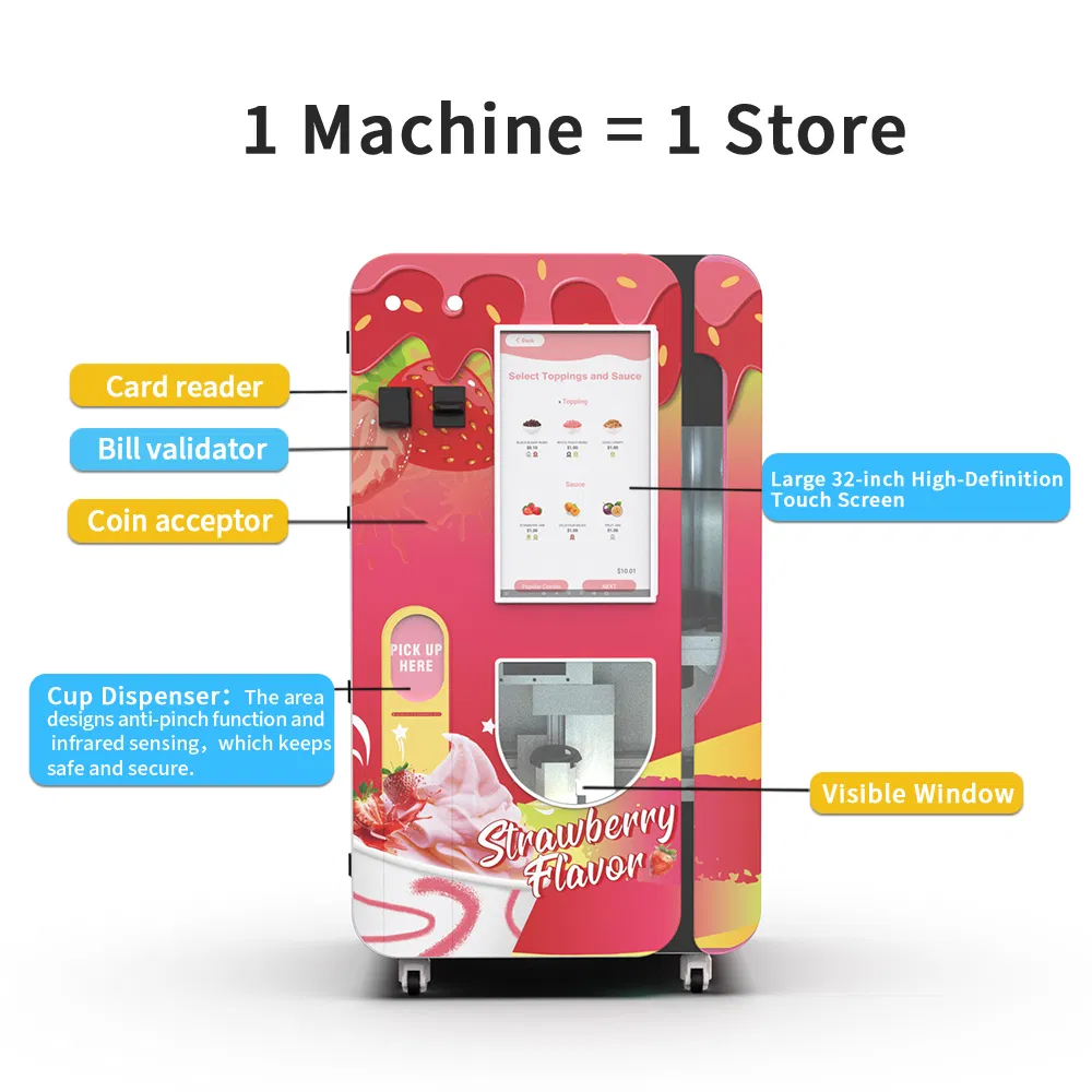 Intelligent Remote-Managed Ice Cream Vending Machine for Schools