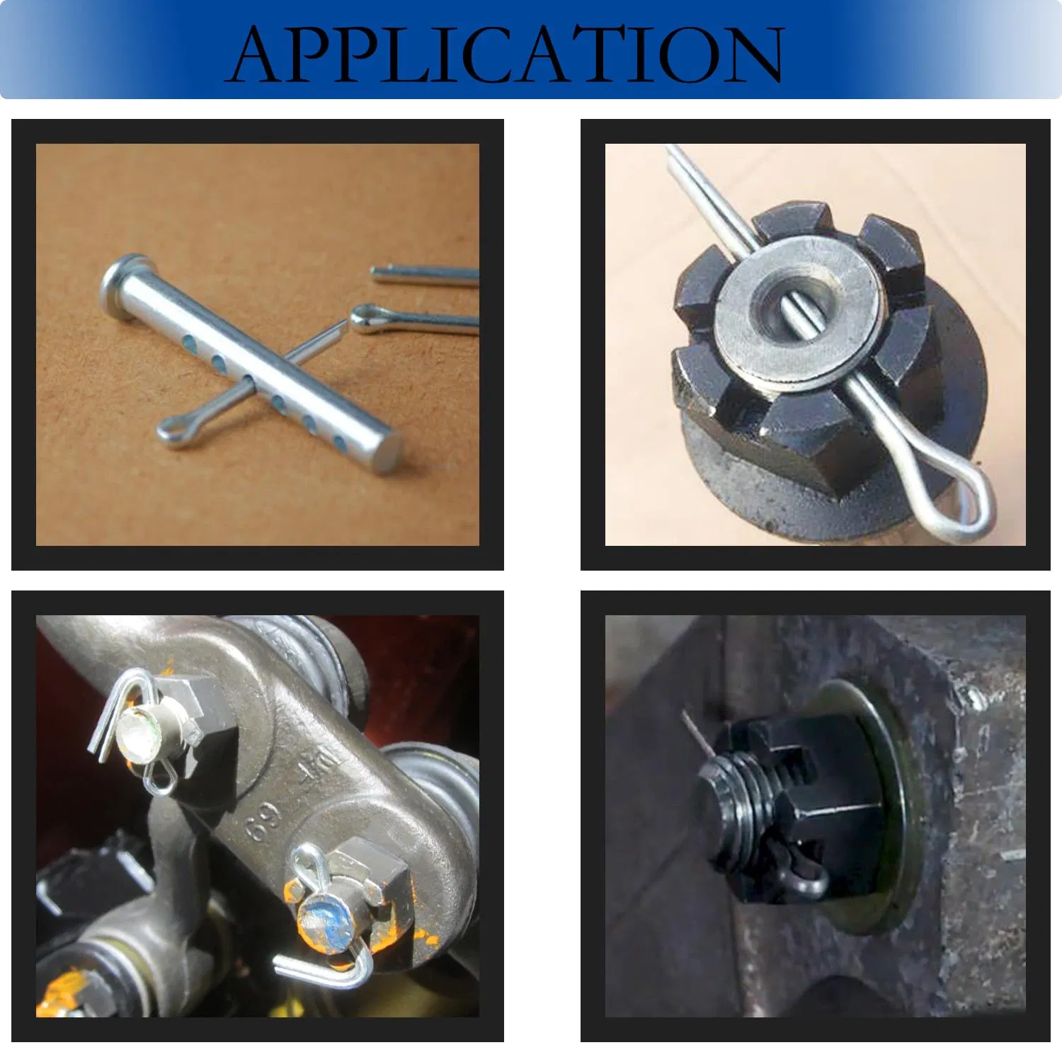 0.6mm to 20mm Split Pins GB /T 91, ISO 1234, Dineniso1234