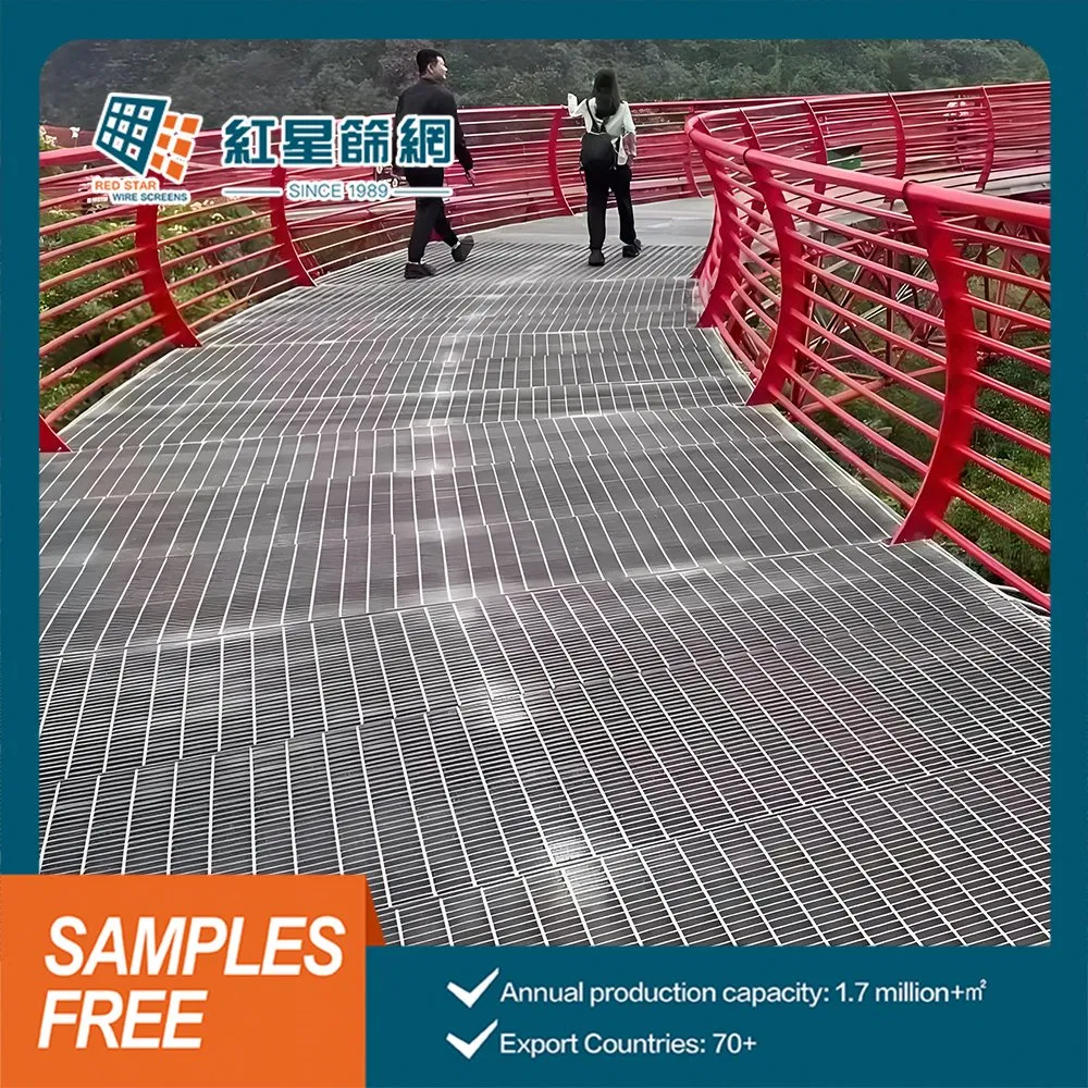 Safety Serrated Steel Grating for Catwalk and Power Plant Platform