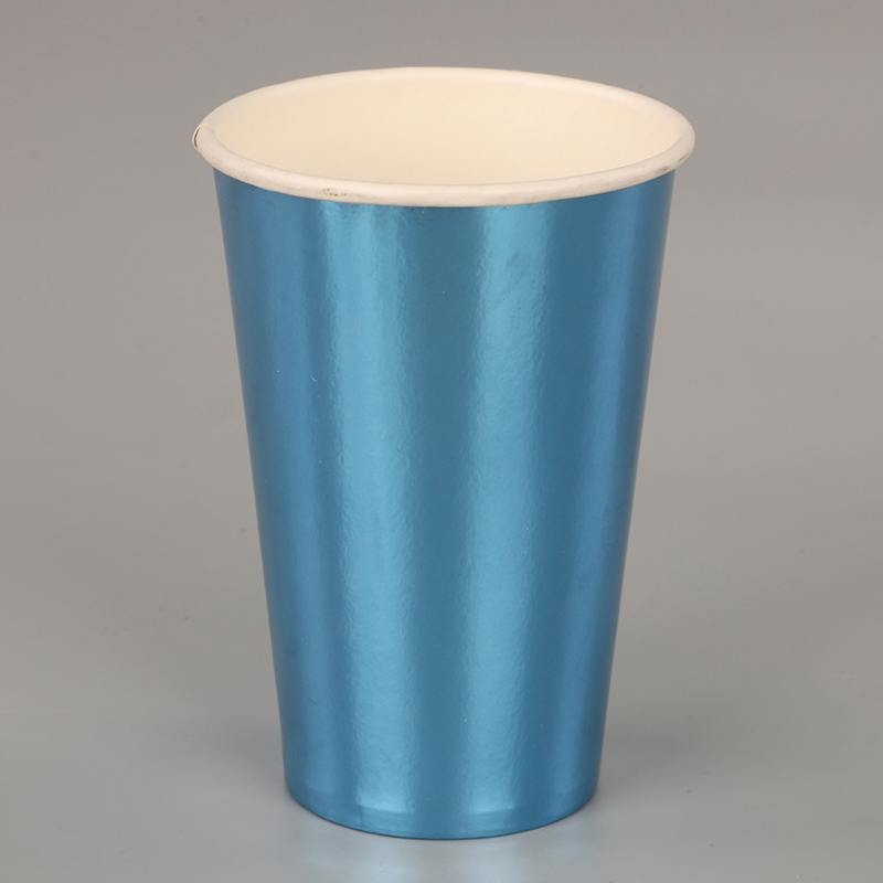 Full Printing Colorful Paper Cups Single Wall Cup