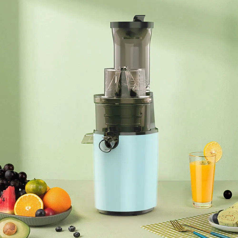 Easy to Clean Big Mouth Juice Extractor De Jugos Y Vegetales Commercial Cold Press Slow Juicer