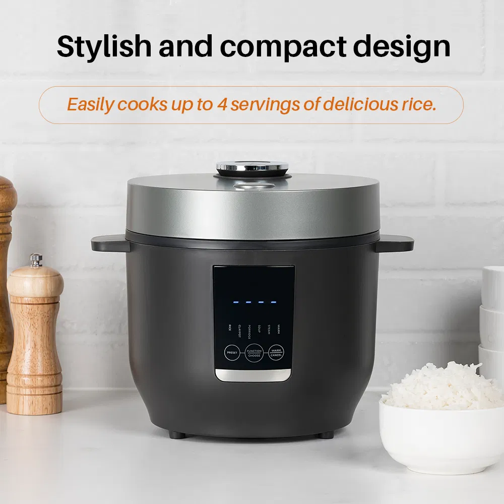 Mini 2L Small Cooker Electric Rice Cooker with Handle