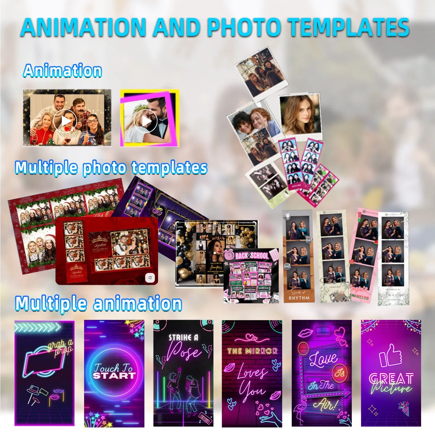 Фотобудка DSLR с двумя экранами VANYA VY-DS-156